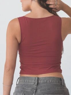 Braless Solid Boat Neck Brami Crop Top -ChicNest Store BNO PDP 0001 KN8.29.2452122