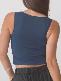 Braless Solid Boat Neck Brami Crop Top -ChicNest Store BNO PDP 0009 KN8.29.2451801