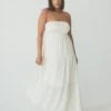 Tube Top Tiered Maxi Brami Dress