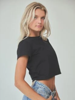 Cotton Tee Brami 15 Cotton Tee Brami -ChicNest Store DB 0036 Cotton Tee Brami Black 2 jpg