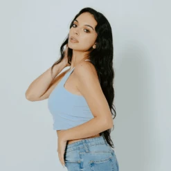 High Neck Brami -ChicNest Store HN Blue 2 857a0fc5 3006 4258 81ca a3b0aedae385