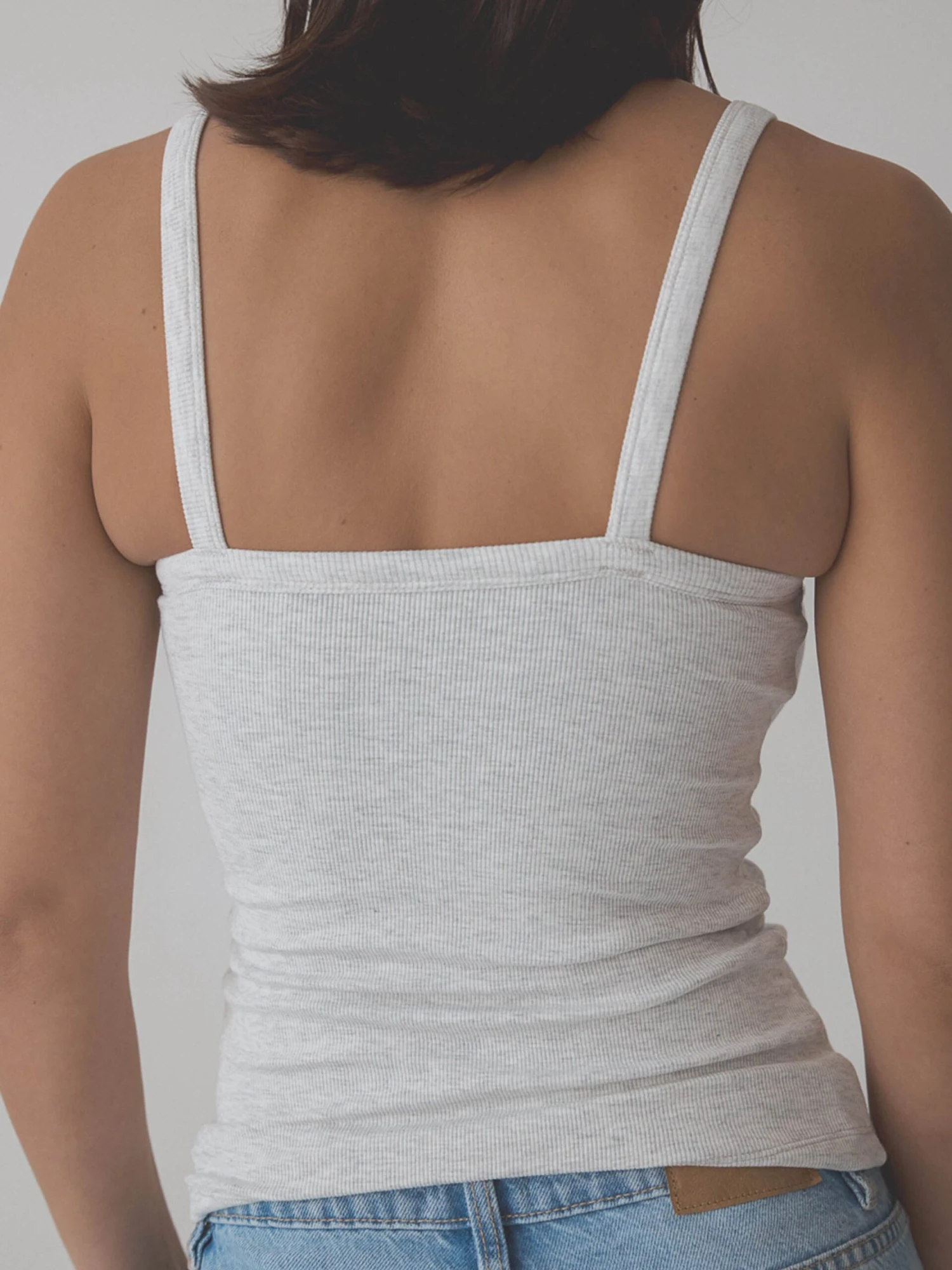 Ribbed Square Neck Brami 19 Ribbed Square Neck Brami - Image 17