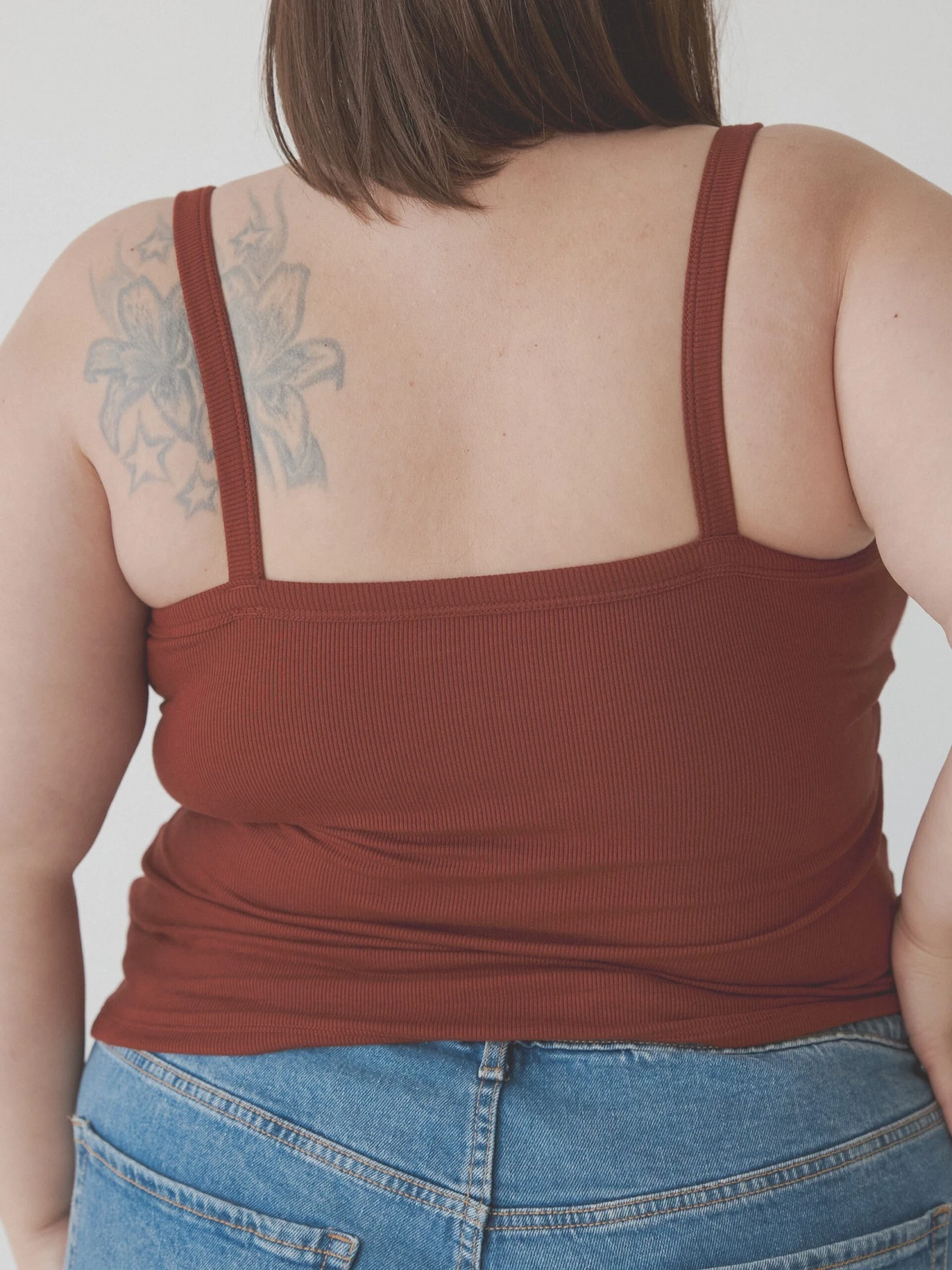 Ribbed Square Neck Brami 10 Ribbed Square Neck Brami - Image 8