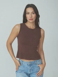 Knit High Neck Brami -ChicNest Store SpringRS 0035 kn3.2.2420216