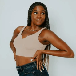 V Cut Brami -ChicNest Store VC Sand 2 2