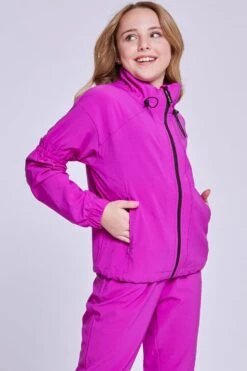 Icon Jacket -ChicNest Store icon jacket to from tops jackets jojax fuchsia youth medium 669323