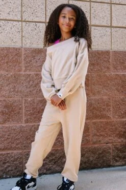 Jo+Jax Cropped Sweatshirt -ChicNest Store jojax cropped sweatshirt jojax 449791