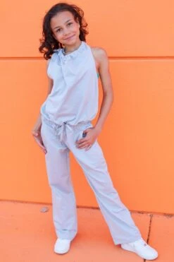 Straight Leg Jumper -ChicNest Store straight leg jumper to from one pieces jumpersrompers jojax grey youth x small 119073