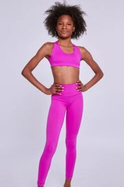 Studio Leggings -ChicNest Store studio leggings fitted wear bottoms leggings jojax fuchsia youth medium 852926