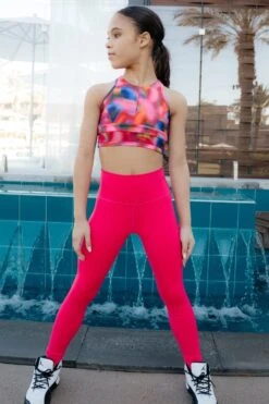 Studio Leggings -ChicNest Store studio leggings fitted wear bottoms leggings jojax sweet pink youth small 776154