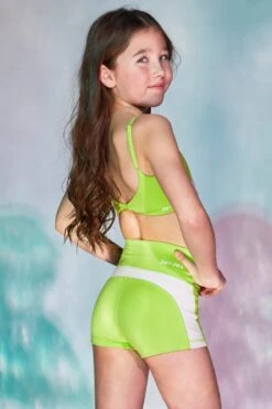 Sunrise Shorts -ChicNest Store sunrise shorts fitted wear bottoms shorts jojax lime youth small 939321